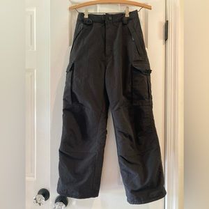 e a s boardwear T 408 Youth SNOWBOARD PANTS Ski Pants Youth Medium BLACK EUC
